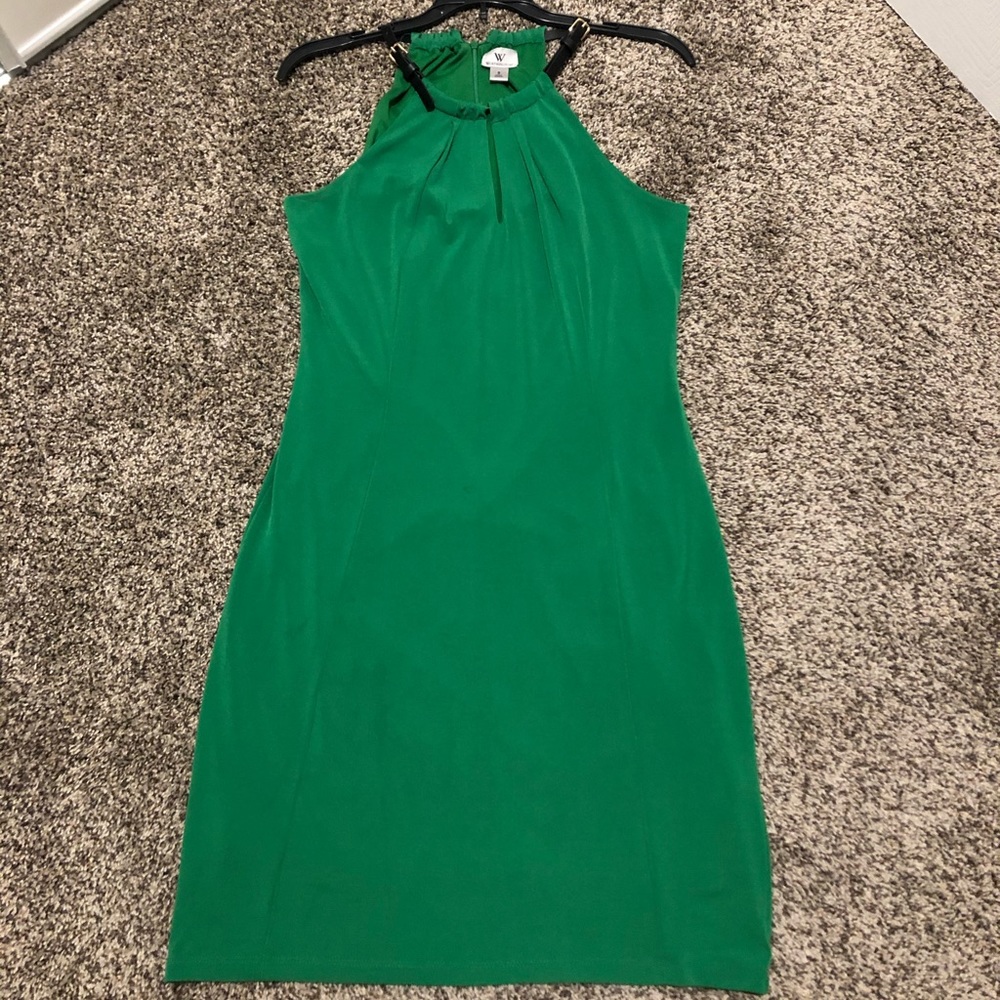 Worthington Kelly Green dress
